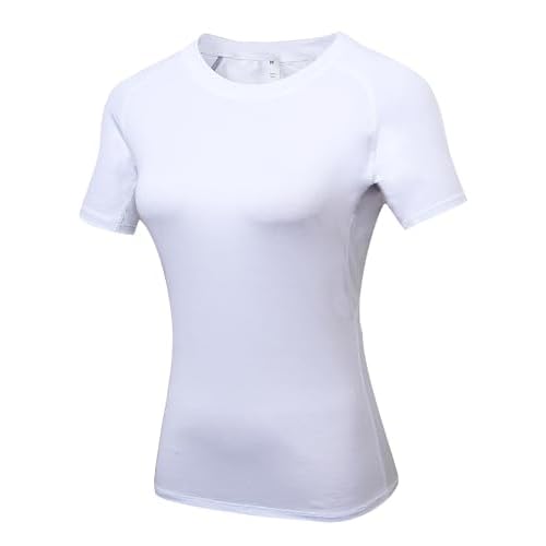 TAISIM Women's Quick Dry Workout T-Shirts Moisture Wicking Athletic Top for Gym,Yoga, Running