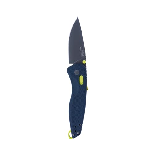 SOG Aegis AT Ambidextrous Outdoor Pocket Easy to Carry Folding Knives | CRYO D2 Stainless Steel Blade | AT-XR Lock