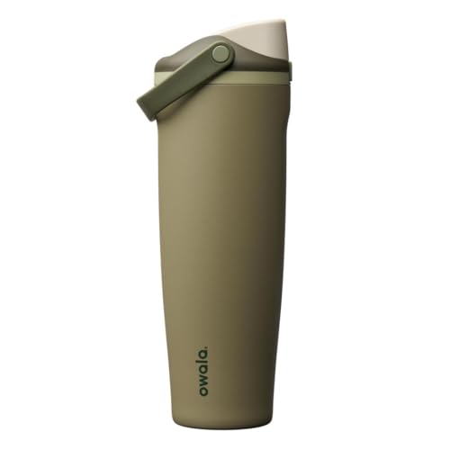 Owala FreeSip Sway Stainless Steel Water Bottle 40 oz Off Road - Leak-Proof, Insulated, BPA-Free