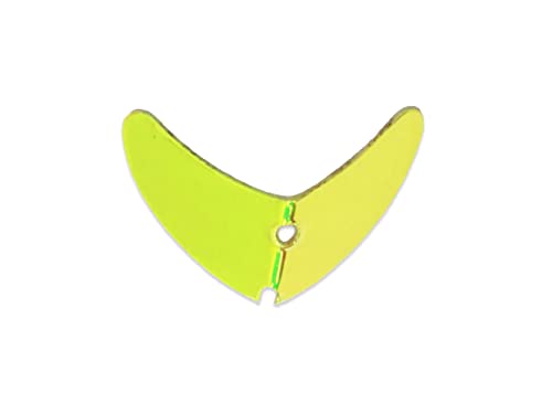 Fishing Lure Smile Blade Assorted 5-Pack - Purple Mirror 1.5 Inch