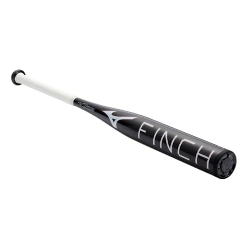 Mizuno Finch Fastpitch Softball Bat (-13) | Womens Aluminum Fast Pitch BAT | BLK Iridescent | 17OZ | 28 INCHES (2800)