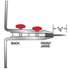 Lansky Rubber-Jaw Multi-Angle Knife Clamp RCLAMP