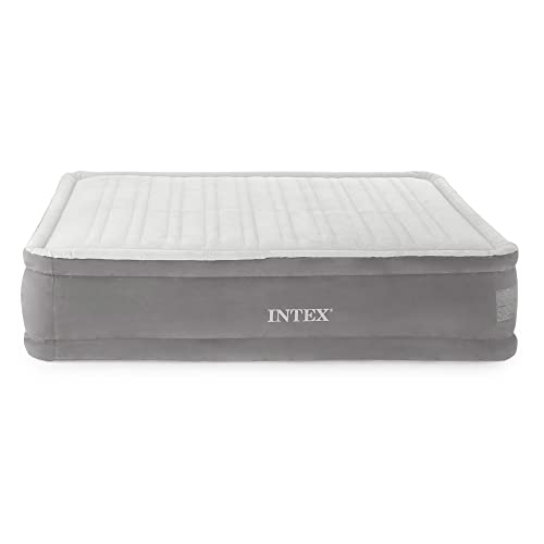 Intex Comfort Plush Elevated Dura-Beam Airbed with Built-in Electric Pump