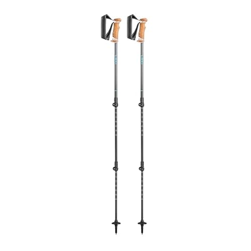 LEKI Lhasa Aluminum Adjustable Lightweight Walking Poles for Trekking & Hiking