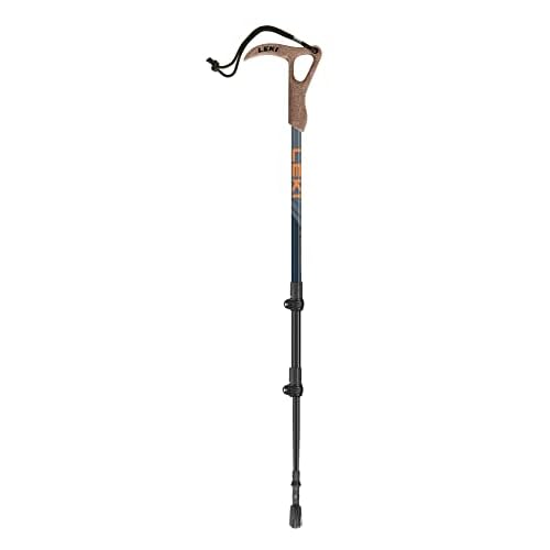 LEKI Wanderfreund High Fives Aluminum Adjustable Lightweight Walking Pole (Single) for Trekking & Hiking