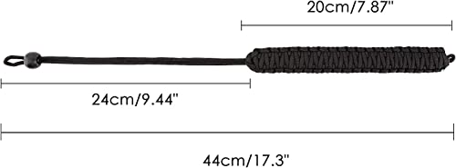 MoKo Paracord Nylon Braided Camera Hand Grip Strap for Video & DSLR Cameras - One Size Black + Army Green