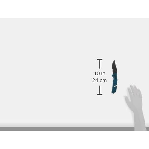 SOG Trident at Ambidextrous Professional Partially Serrated Folding Knives | Heat-Treated CRYO D2 Stainless Steel Blade