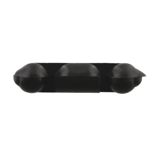 Fishing Line Release & Auto Stop Stoppers - Black and Yellow, Pack of 6