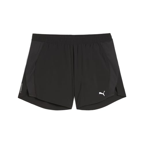 PUMA Women's Run Favorite Velocity 5 Inch Athletic Shorts - Medium Black