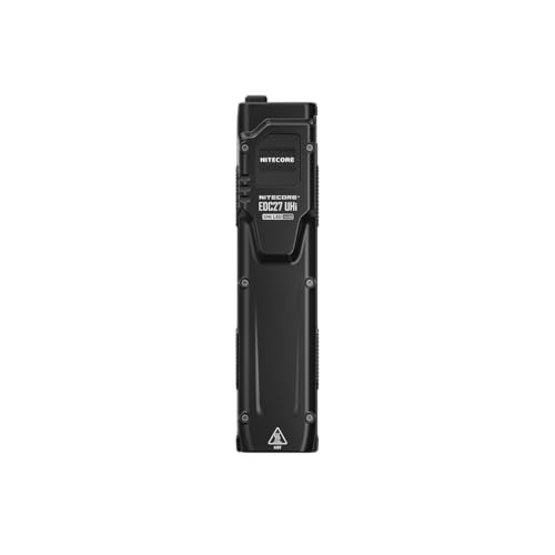 Nitecore EDC27 UHi 3100 lumens Flat EDC Flashlight, USB-C Rechargeable, High Lumen Slim with Digital Display and Organizer