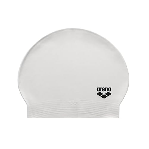 Arena Unisex Soft Latex II Swim Cap Women and Men Fitness Swimmers Intensive Training Durable Soft Elastic Bathing Flat Cap