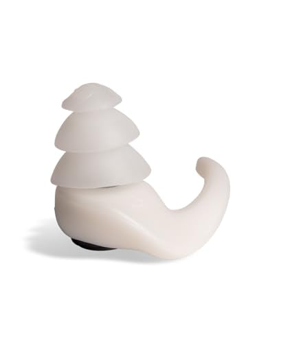 Swim Earplugs Moldable Silicone Water Protection for Adults - Clear, 1 Pair
