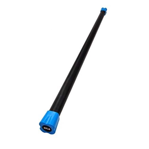 Fitvids Total Body Workout Weighted Bar Weighted Workout Bar Weighted Exercise Bar, Multiple Sizes