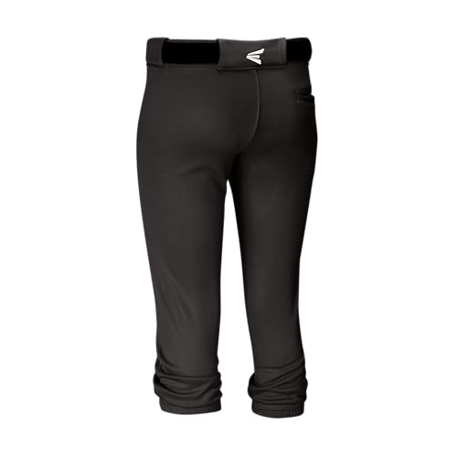 Easton Women's Pro Elite Fastpitch Softball Pants Large Black - Stretchable Protective Athletic Trousers