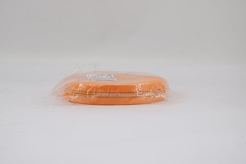NewDoar 1 Inch Nylon Webbing Strap/Tubular Climbing Webbing - Heavy Duty Strap for Rescue, Climbing, Harnesses, Rock Work, & Firefighting (Orange,5Yard)
