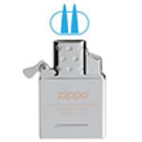 Zippo Butane Insert Gift Set - Double Torch, Refillable, Fits All Classic Cases
