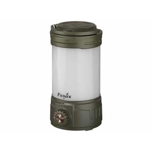 Fenix CL26R Pro Camping Lantern, Olive Drab, 650 lumens Bright, USB-C Rechargeable , Compact and Portable Perfect for Hurricane, Emergency, Hiking, Power Outage with LumenTac Organizer