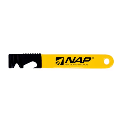 Archery Fletching Removal Tool with Anti-Slip Grip and Bottle Opener