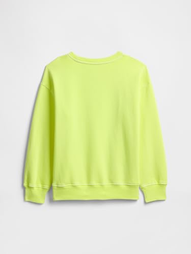 Gap Boys Vintage Soft Crew T-Shirt - X-Large Radioactive Neon Print