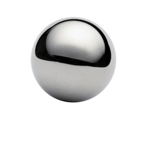 1 Inch Steel Ball Bearings - Polished Chrome Finish, Pack of 5