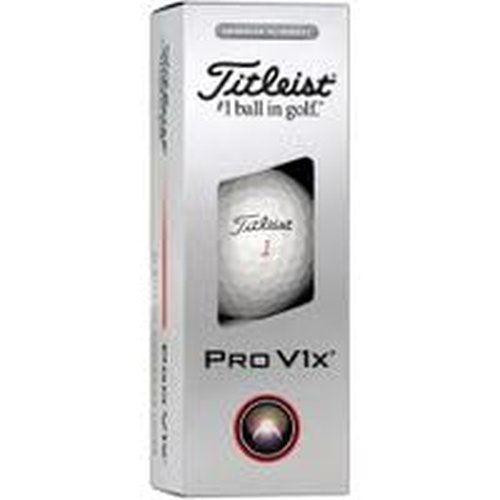 Titleist Pro V1x Enhanced Alignment AlignXL Golf Balls - 2025 Model