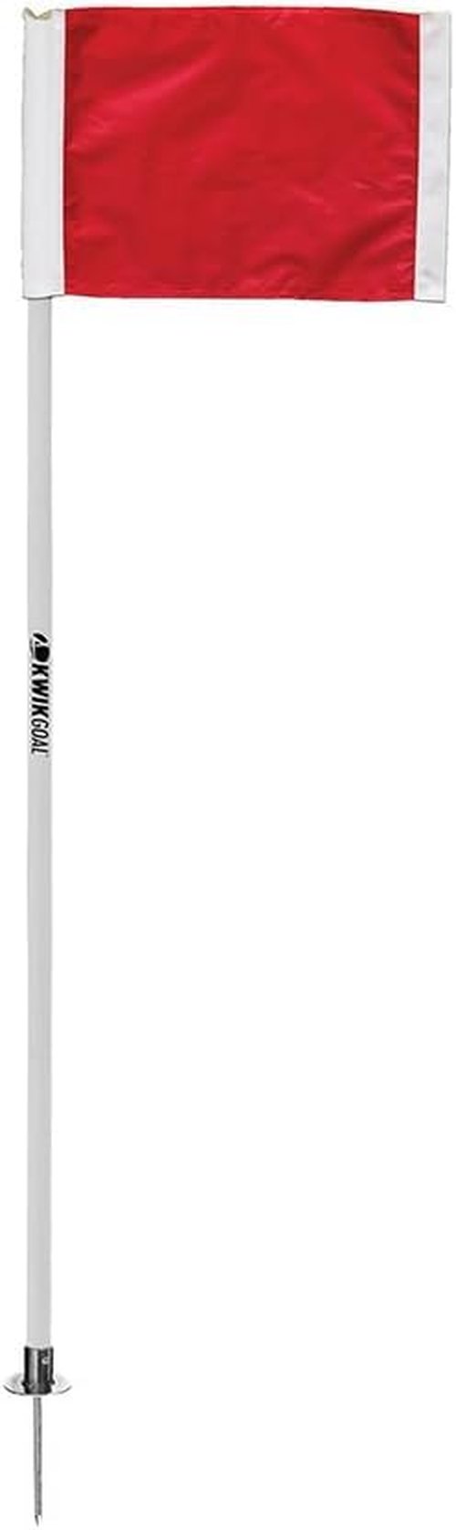 Kwik Goal Official Corner Flags , 60-Inch H x 1-Inch round