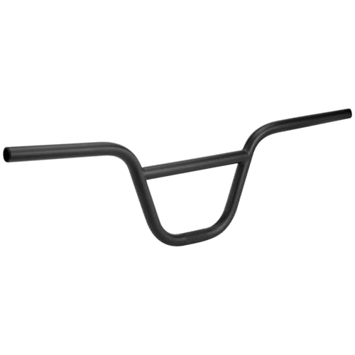 22.2 BMX Bike Handlebar 670mm with 160mm Rise - High Rise Riser Bar, 6° Backsweep, 3° Upsweep - Steel, Fits 7/8 Inch Stems (Variation: 22.2 x 670mm 160mm Rise)