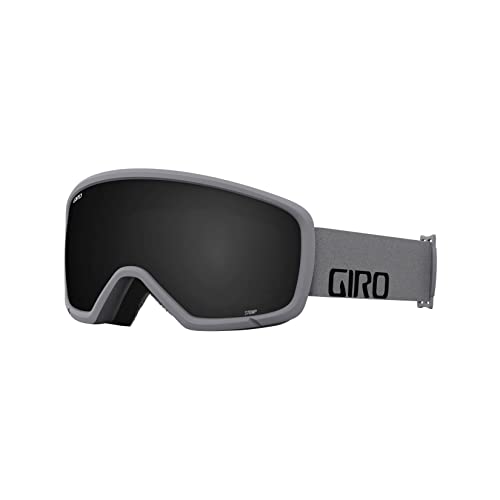 Giro Stomp Goggles 2022 - Youth Grey Wordmark Frame Ultra Black Lens Medium