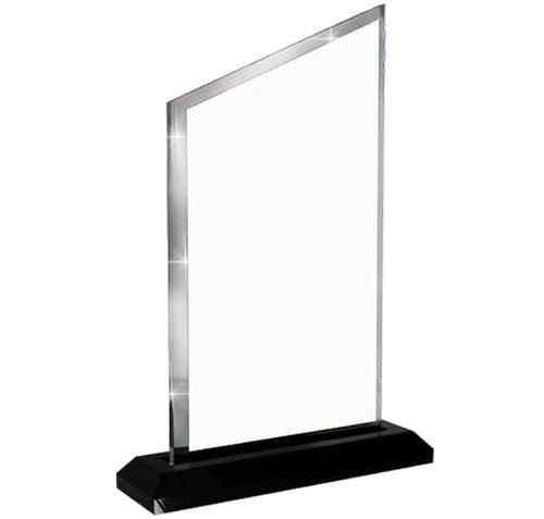 Crown Awards Personalized Acrylic Trophy, 8" Engraved You Make A Difference Incline Slant Acrylic Award
