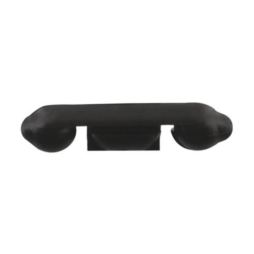 Fishing Line Release & Auto Stop Stoppers - Black and Yellow, Pack of 6