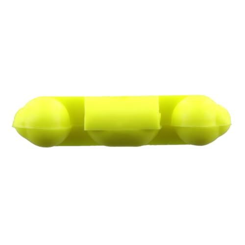 Fishing Line Release & Auto Stop Stoppers - Black and Yellow, Pack of 6