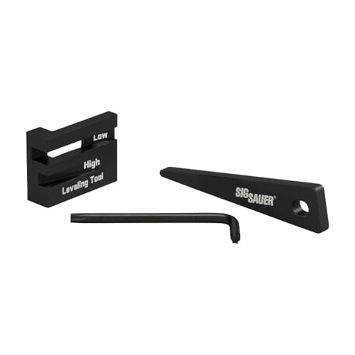 Sig Sauer ALPHA6 30mm Hunting Scope Rings Set - Lightweight Durable Hard Anodized Aluminum Picatinny/Weaver Compatible Riflescope Ring Mounts - Matte Black