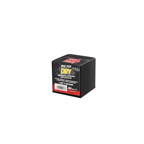 Errecom 1000 Miglia BKR 3101-2 fl oz (60 mL) Can, Dry Lube Bike Chain, for Dry and Dusty Weather Conditions, Brush Included