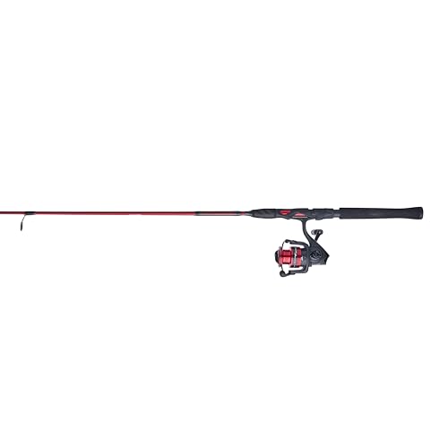 Ugly Stik 6'9" Carbon Walleye Spinning Rod and Reel Combo, 20 Size Reel, 1 Piece Fishing Rod, Medium Light Rod Power, 4 - 10 lb Line Rating, Lure Rating 1/8 - 5/8 oz