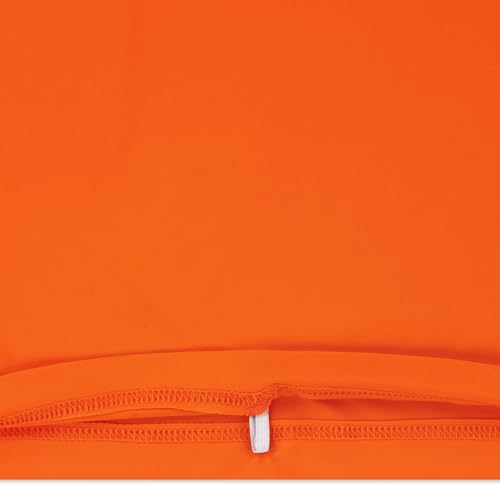 Hurley Boys' Graphic UPF 50+ Rash Guard Swim Shirt - Total Orange/Ombre / Medium