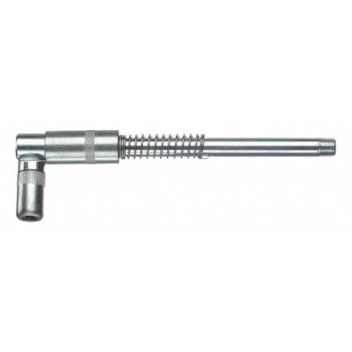 180 Degree Swivel Grease Gun Coupler - Silver