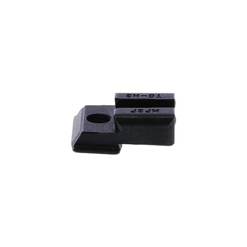 TRUGLO Tritium Pro Night Sights, Compatible with Smith & Wesson Handgun Models Glow-in-The-Dark Front & Rear Gun Sight Set with Focus Lock Front Ring