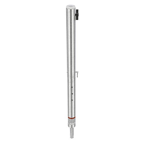 Attwood SP-2244-ADJ Lock¡¯ N-Pin ¨ú-inch Pin Post, Manually Adjustable from 25-31 Inches, Non-Threaded, Steel Pin, Brushed Aluminum