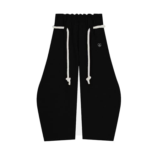 Aelfric Eden Super Baggy Barrel Sweatpants Wide Leg Pants for Women Men Casual Elastic Waist Unisex Lantern Trouser Pants