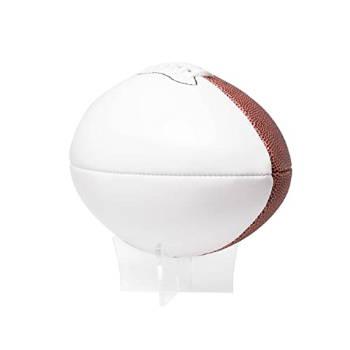 Autograph Football with Stand - Regulation Size Signature Display Trophy
