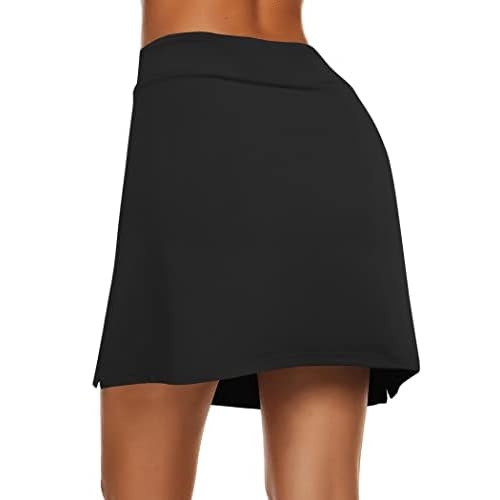 Ekouaer Women's Active Performance Skort Lightweight Skirt for Running Tennis Golf Workout Sports