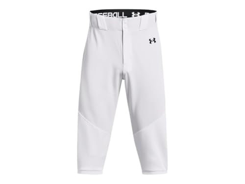 Men's Utility Baseball Knickers - White & Black, Medium, 18" Inseam