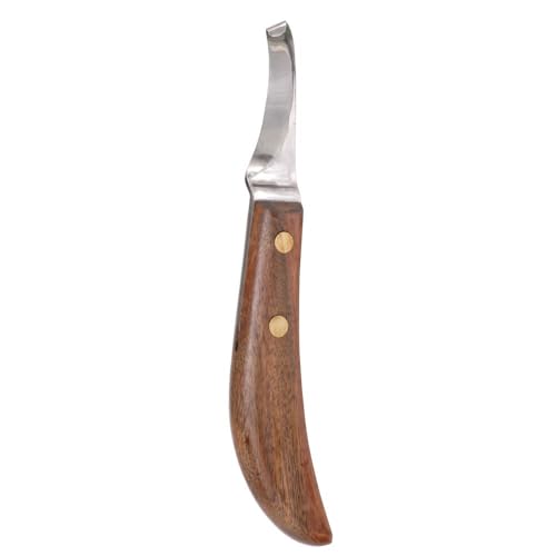Tough 1 Hoof File Rasp - Lightweight Extra Sharp, Right/Brown