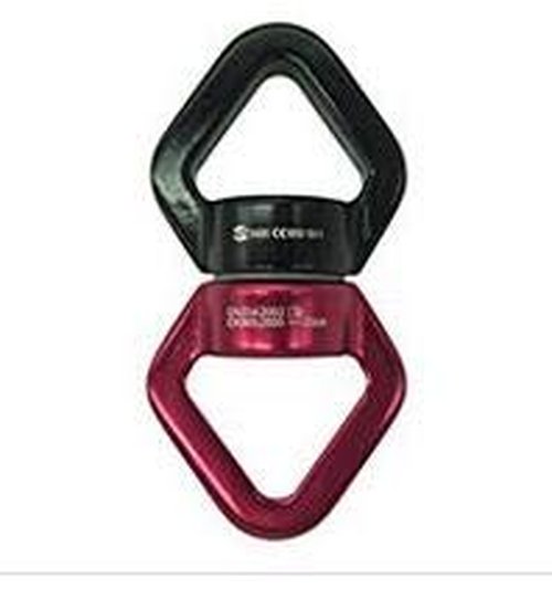 Dasking Aerial Silk Dance Hardware kit for Acrobatic Flying Dance Rescue 8 & Swivel & Carabiners Yoga Slings for Yoga Equipment