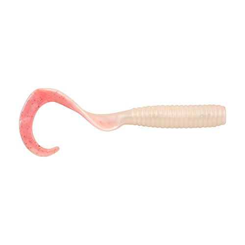 Pink Shine 4-Inch Soft Plastic Fishing Grub Bait - Proven Tail Action