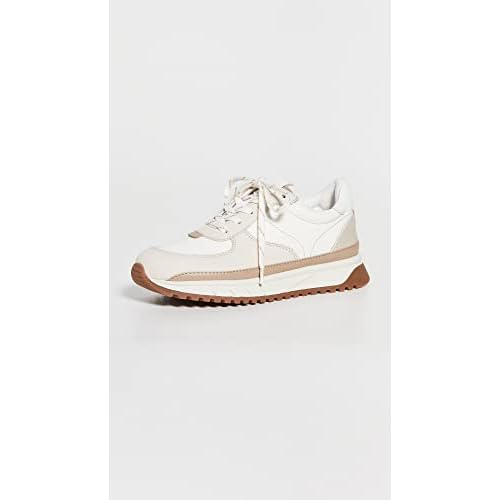 Madewell Women's Kickoff Trainer Sneakers in Neutral Colorblock Leather