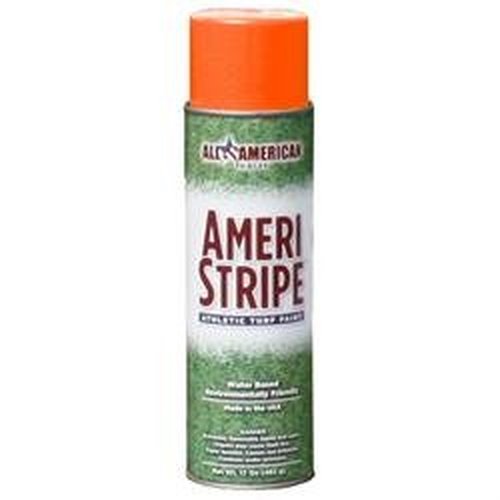 Ameri-Stripe Orange Athletic Field Paint - 1 Case (12 Cans) 18 oz. of Paint per Can