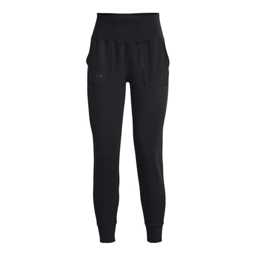 Under Armour Women's Motion Joggers - Black / Jet Gray, 2X Variation