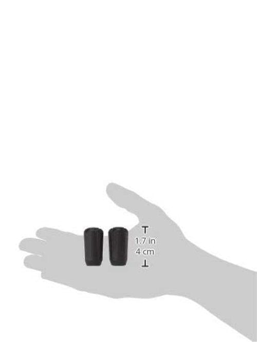 Black Diamond Trekking Pole Tip Protectors, Black