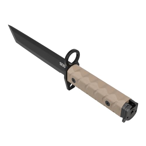 SOG Knives & Tools BAR15T - FDE, BLK PVD, PP SHTH